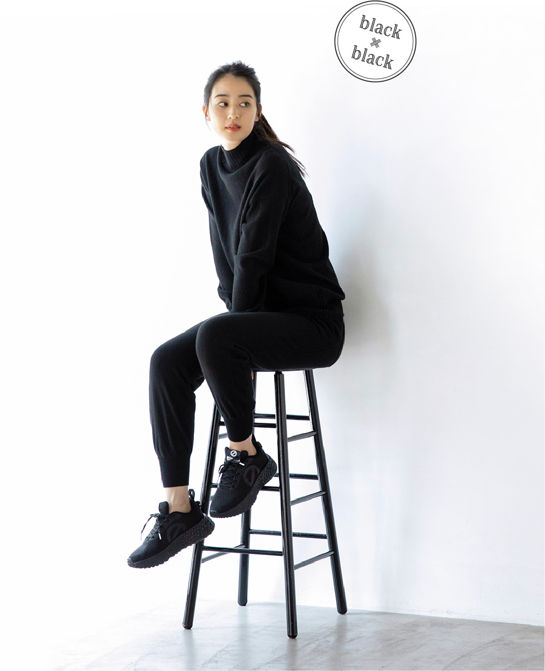 カーター着用イメージ black×black