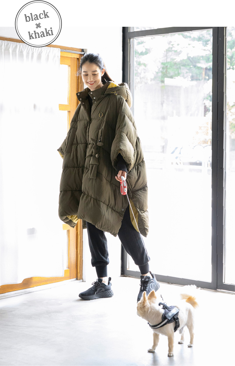 カーター着用イメージ black×khaki